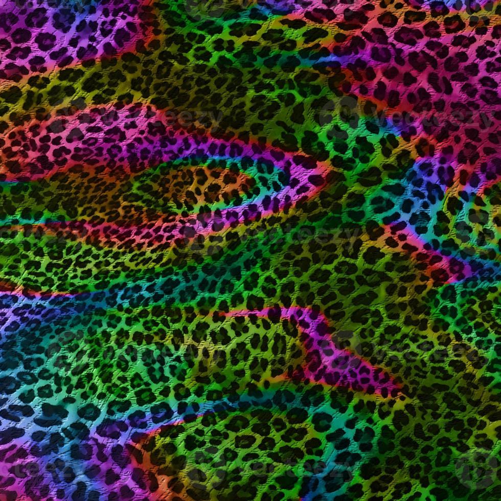 estilo abstracto de patrón de piel de leopardo, tela textil y de moda, textura de estilo vintage, fondo de piel animal, patrón de estampado textil diseñado por leopardo, diseño abstracto de textura de leopardo foto