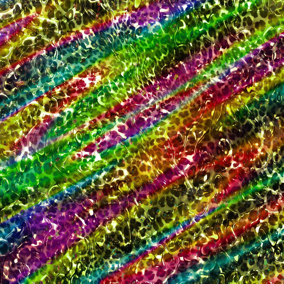 Abstract leopard design background,Colorful animal skin texture,Textile leopard design fabric photo
