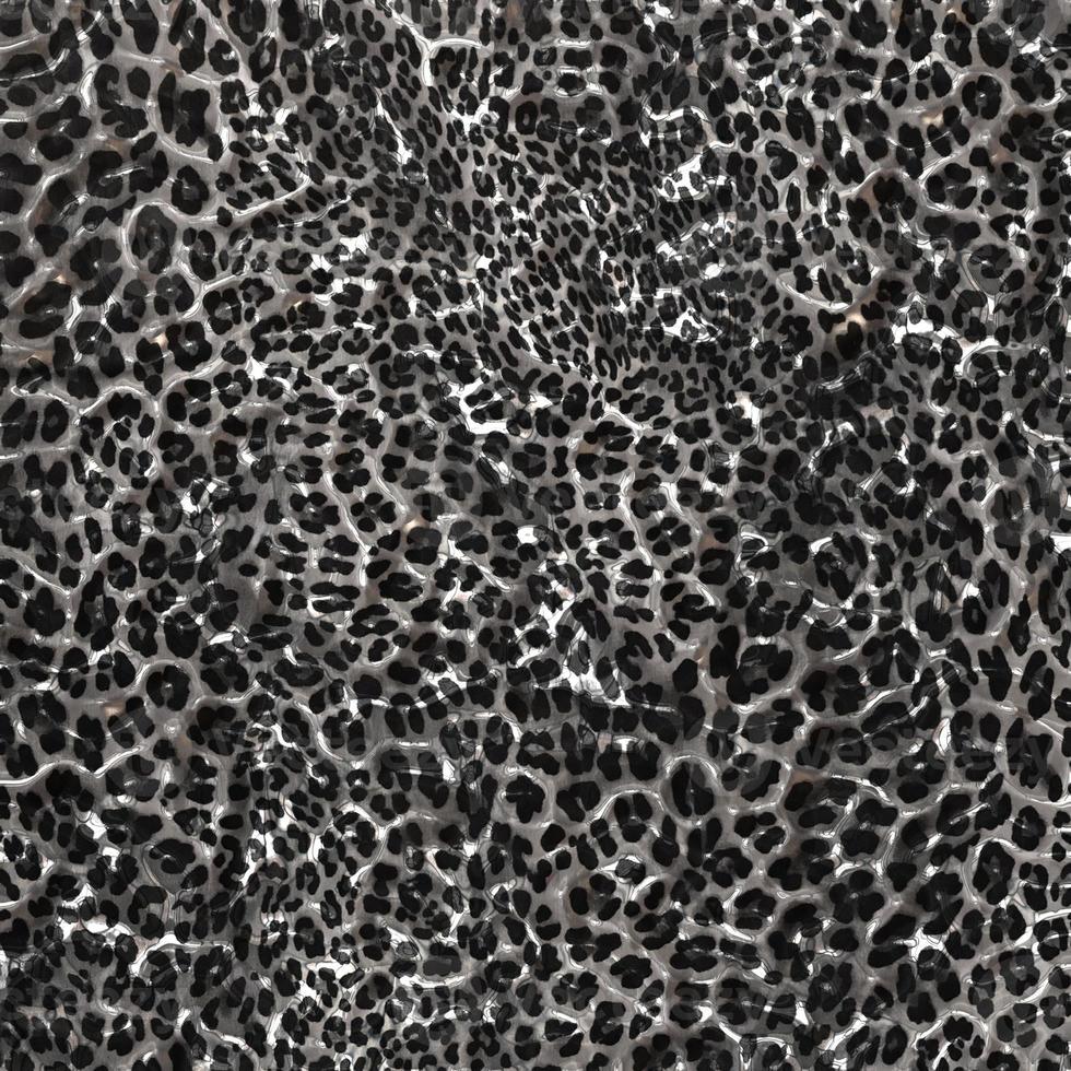 fondo de diseño de leopardo abstracto, textura de piel animal colorida, tela de diseño de leopardo textil foto