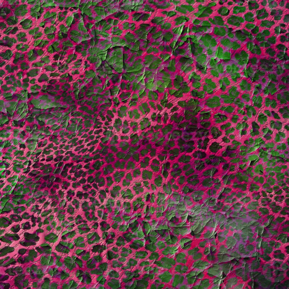 fondo de diseño de leopardo abstracto, textura de piel animal colorida, tela de diseño de leopardo textil foto