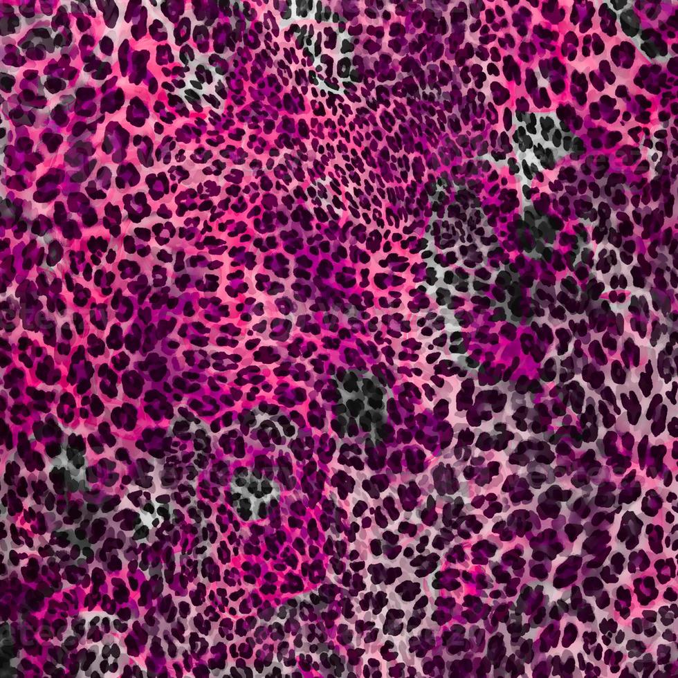 Abstract leopard design background,Colorful animal skin texture,Textile leopard design fabric photo