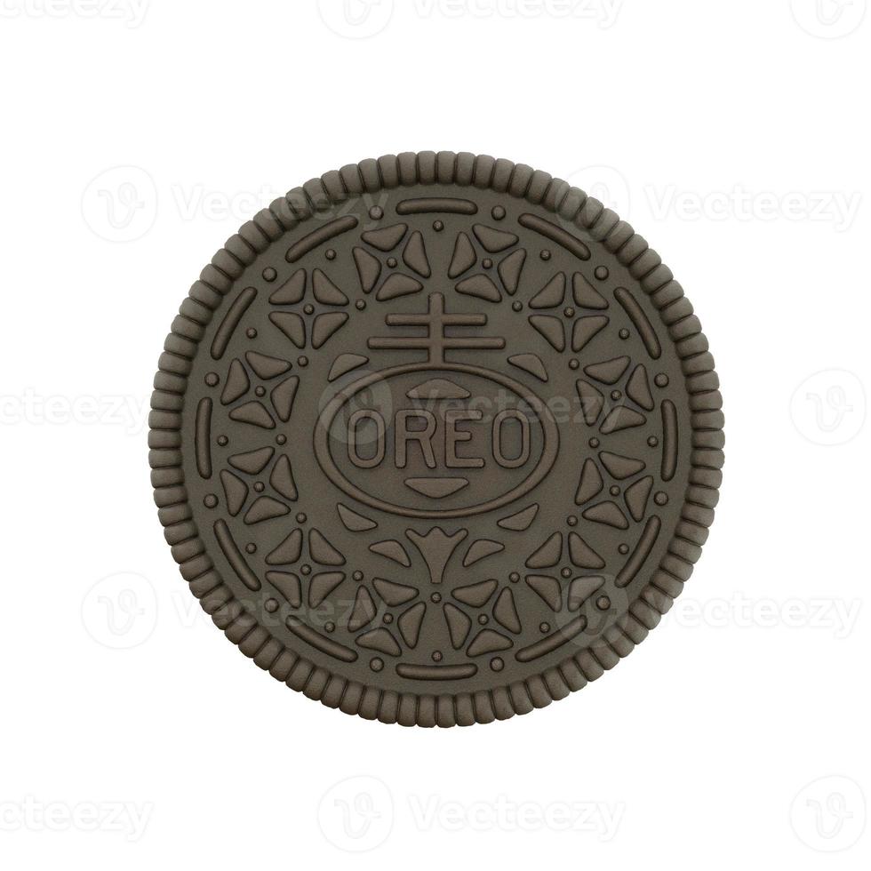 BANGKOK, Thailand - December 23, 2022 3D rendering side oreo clo photo