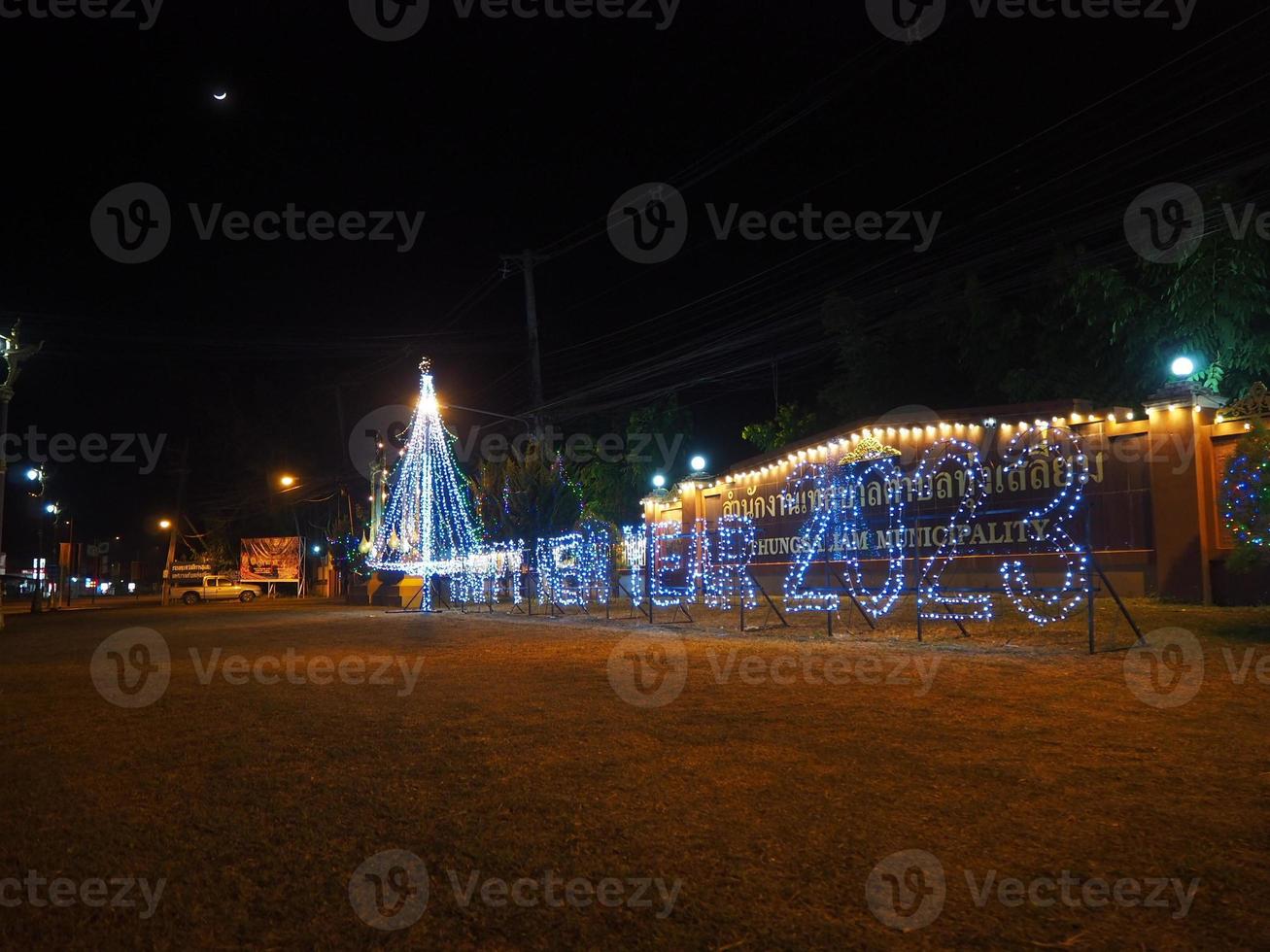 light and new year 2023 photo