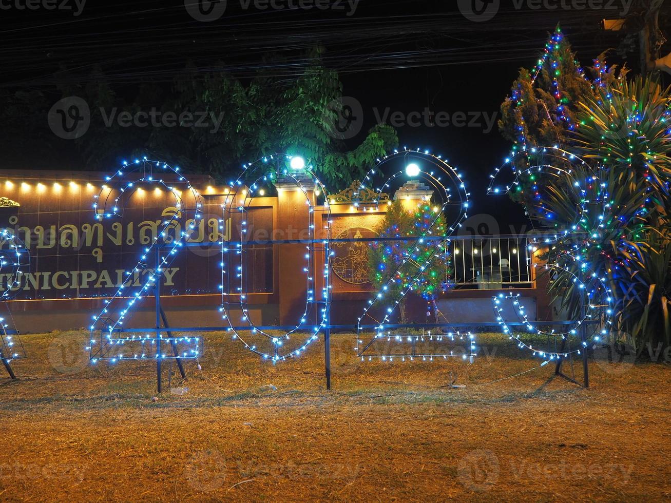 light and new year 2023 photo