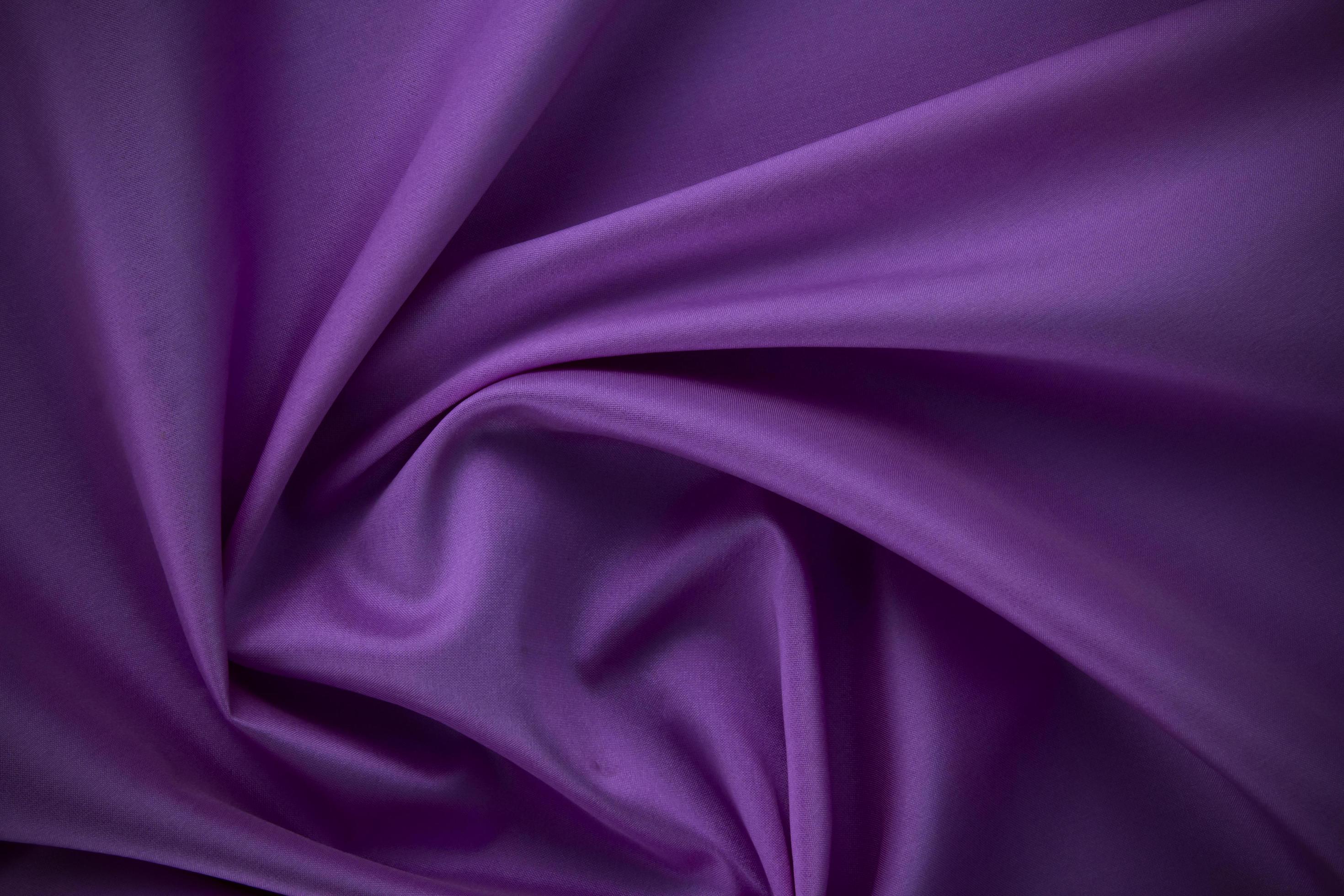 smooth purple cotton Texture, curved silk background, pattern