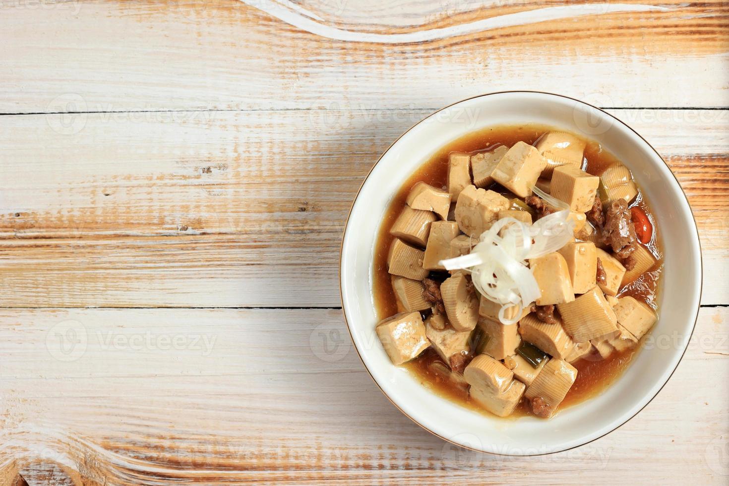 Mapo Tofu, Cubed Tofu in Spicy Sauce photo