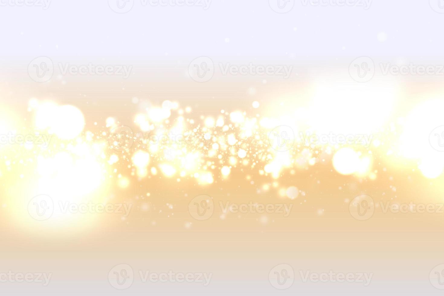 Golden bokeh, lights bokeh, for holiday background photo