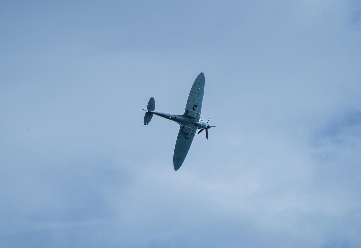 supermarine spitfire festival aéreo de bournemouth 2022 foto