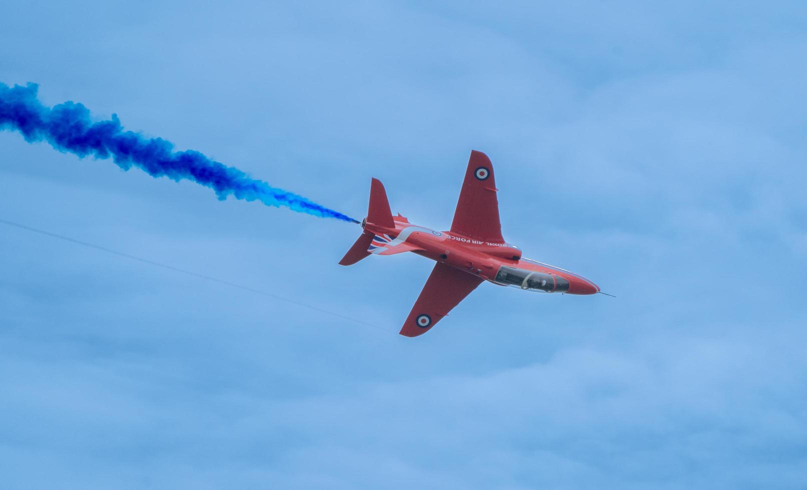 raf flechas rojas festival aéreo de bournemouth 2022 foto