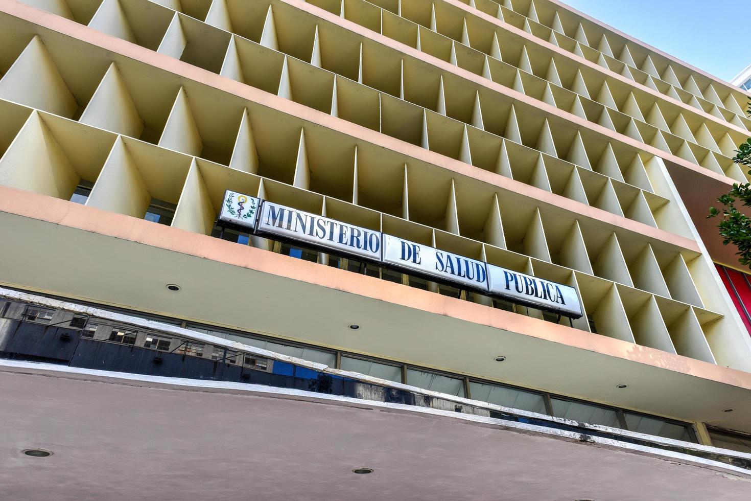 Ministry of Public Health building in Havana, Cuba, 2022 photo