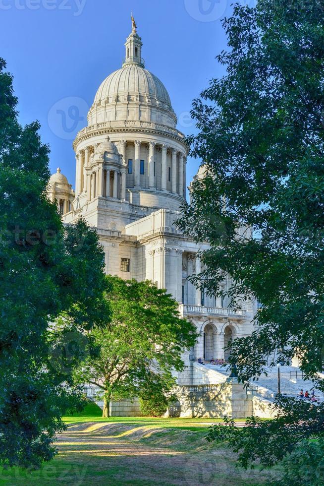 la casa del estado de rhode island, la capital del estado estadounidense de rhode island. foto