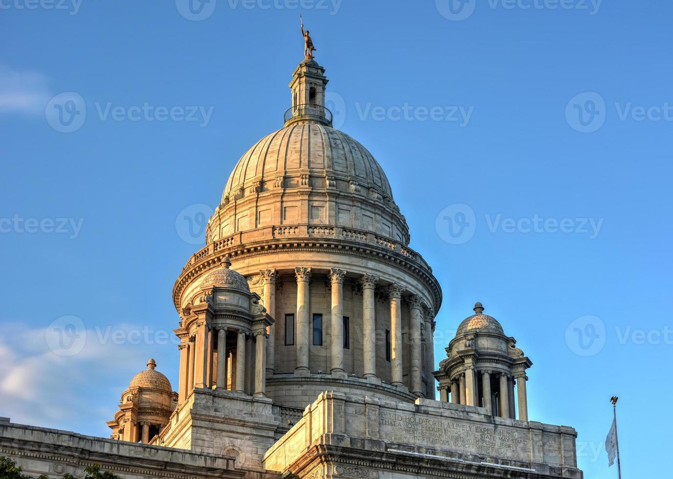 The Rhode Island State House, the capitol of the U.S. state of Rhode Island. photo