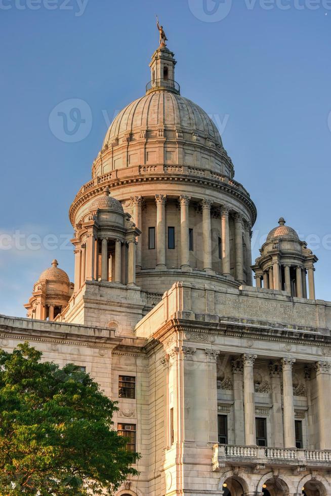 The Rhode Island State House, the capitol of the U.S. state of Rhode Island. photo