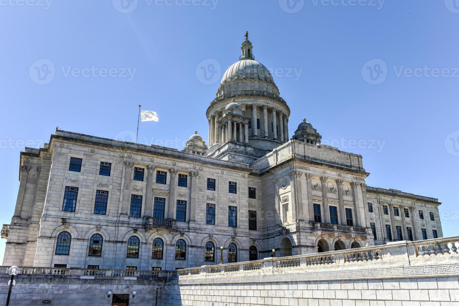 la casa del estado de rhode island, la capital del estado estadounidense de rhode island. foto