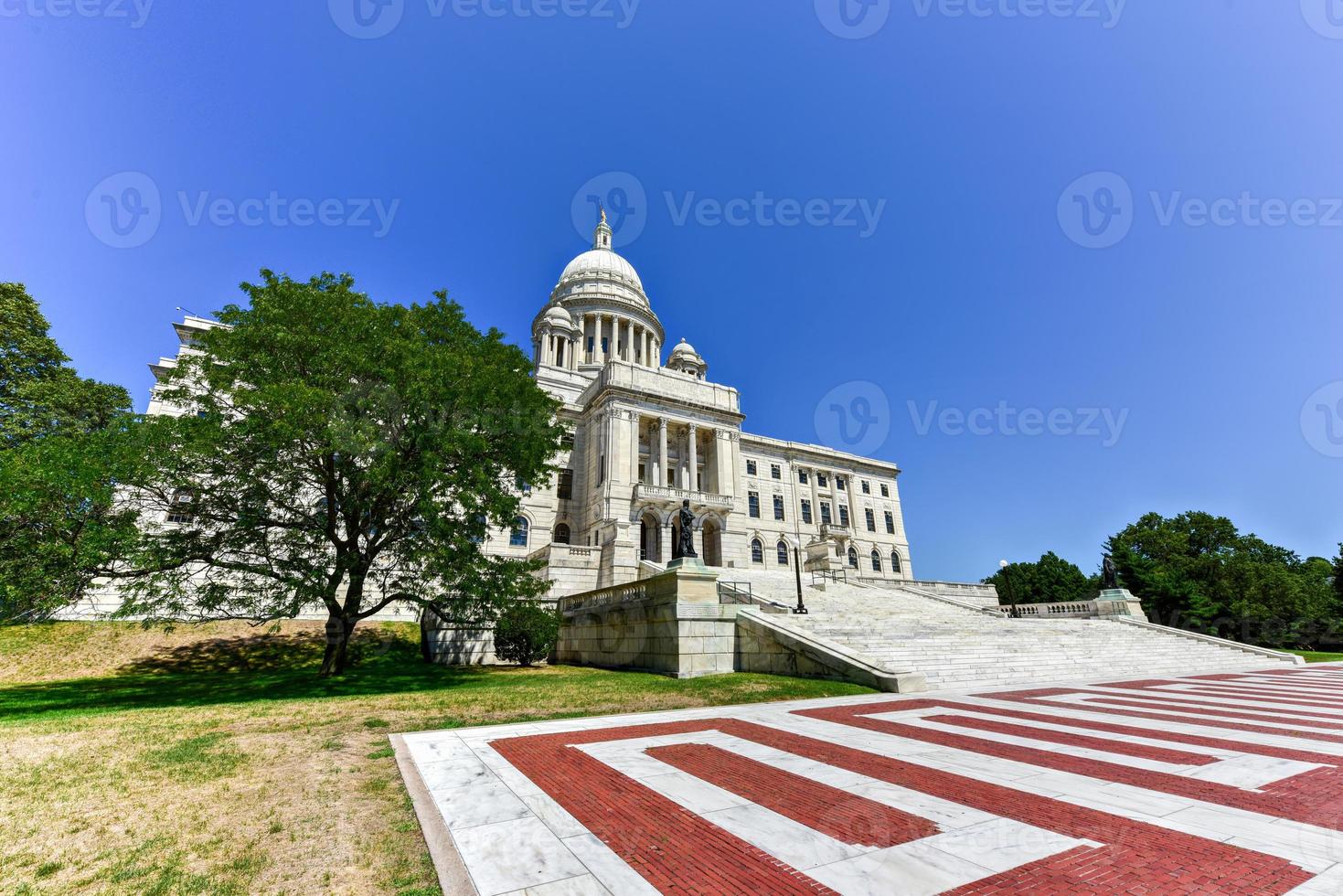 la casa del estado de rhode island, la capital del estado estadounidense de rhode island. foto