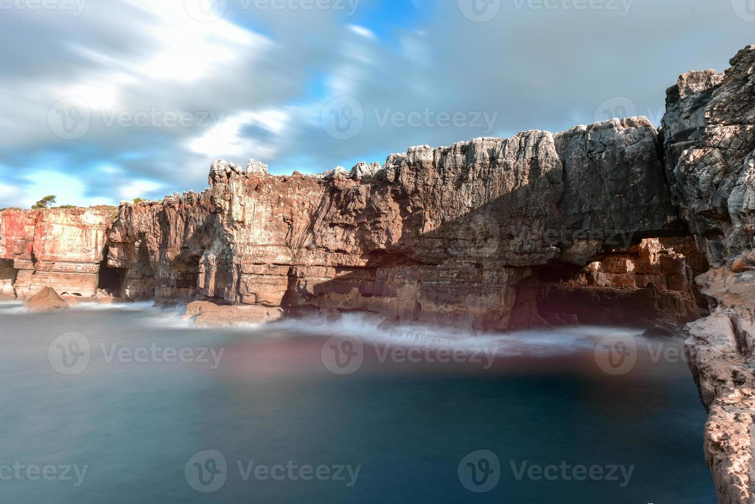 Boca do Inferno is a chasm located in the seaside cliffs close to the Portuguese city of Cascais, in the District of Lisbon. photo