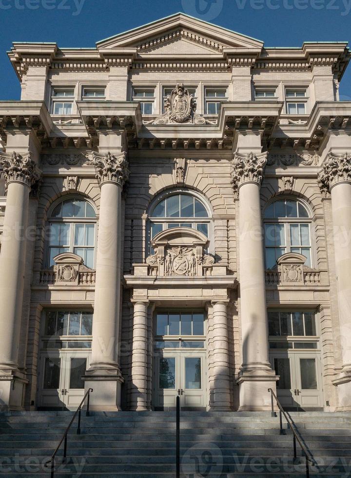 The Mertz Library in the New York Botanical Garden in Bronx, New York. photo