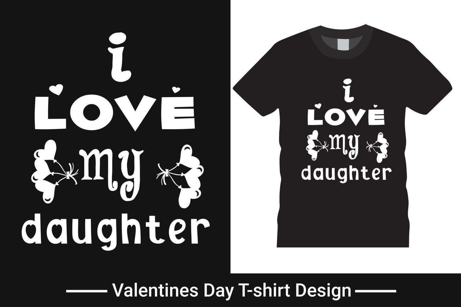 Happy Valentine's Day T-Shirt Design, Vector, Typography Free Vector