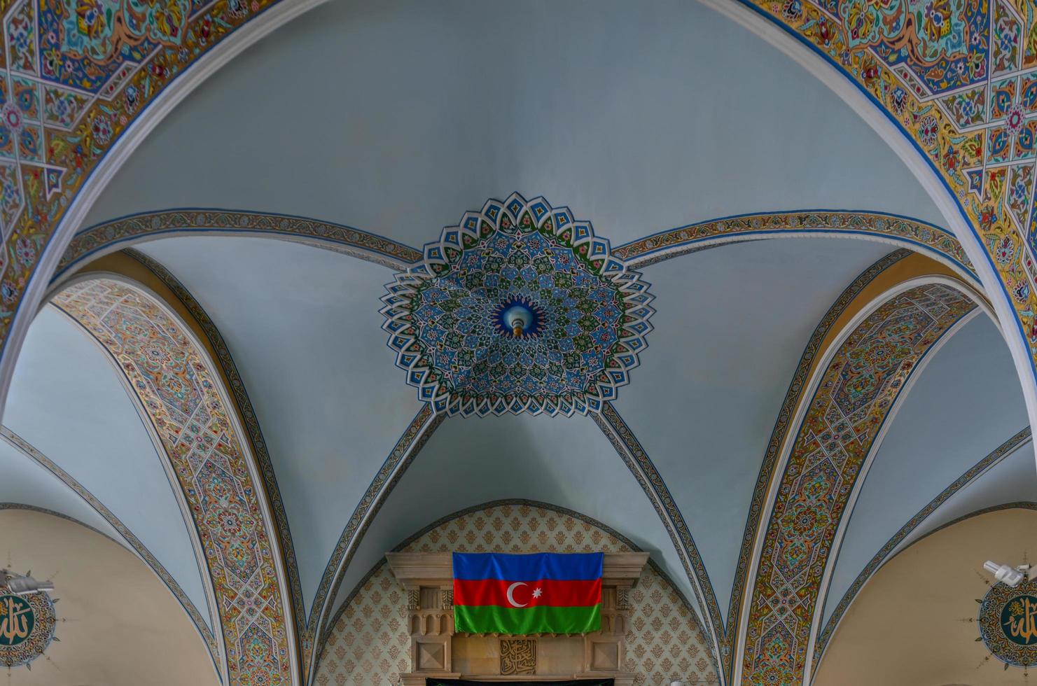 Baku, Azerbaijan - May 1, 2018. Juma Mosque in Baku, Azerbaijan dating from 11th century. photo