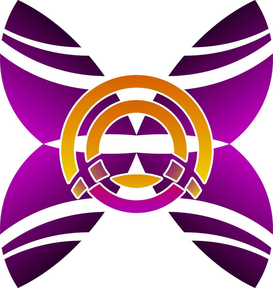 The illustrations and clipart. logo design. a butterfly icon on the abstract element. illustration of a background vector