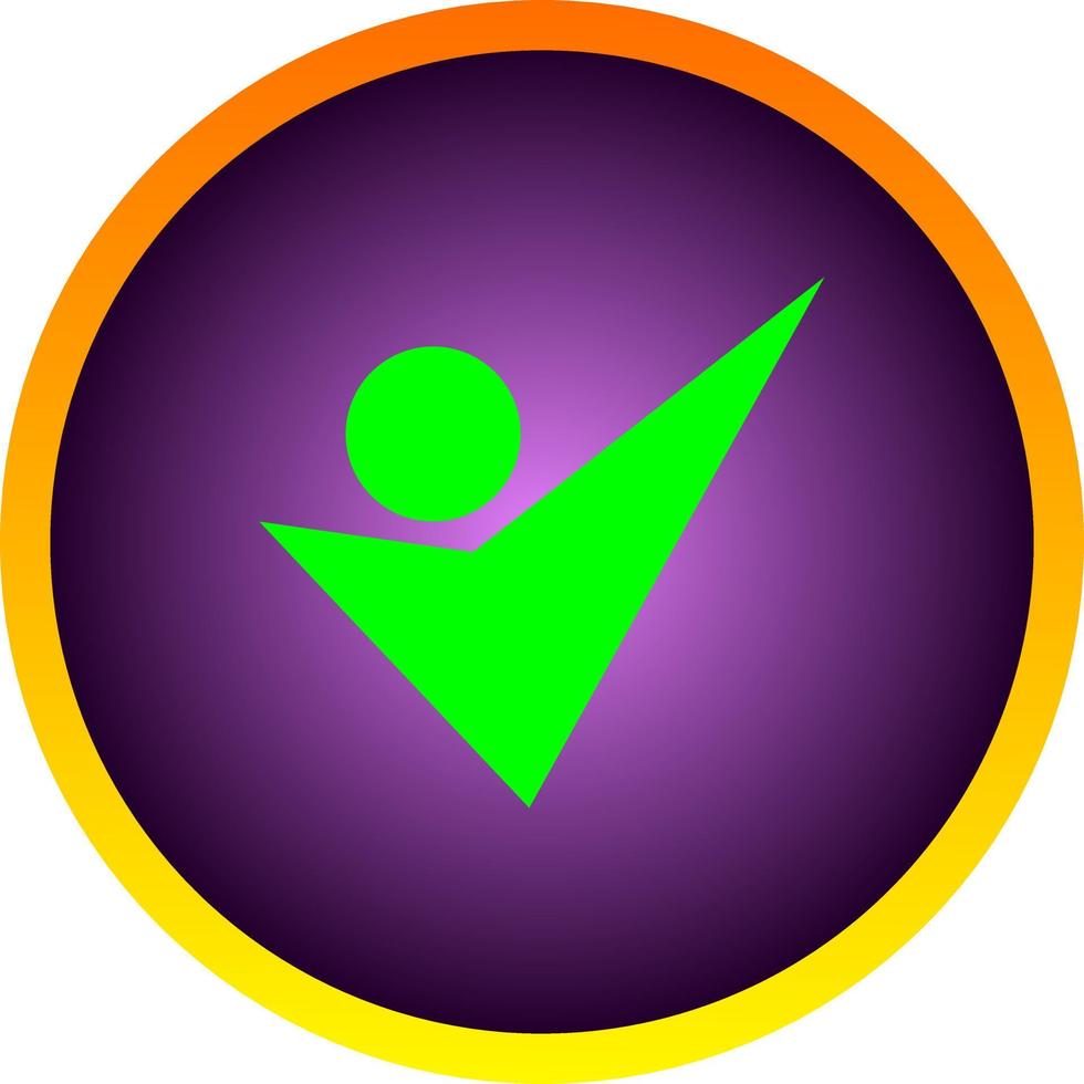 The illustrations and clipart. logo design. check mark button vector