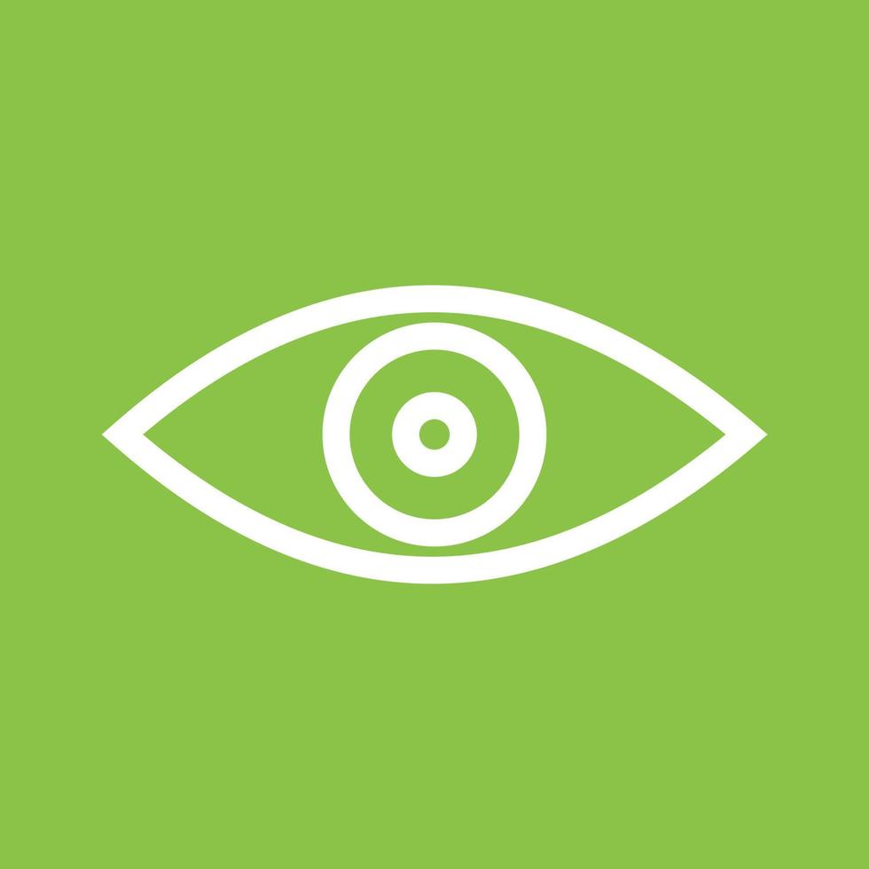 Remove Red Eye Line Color Background Icon vector