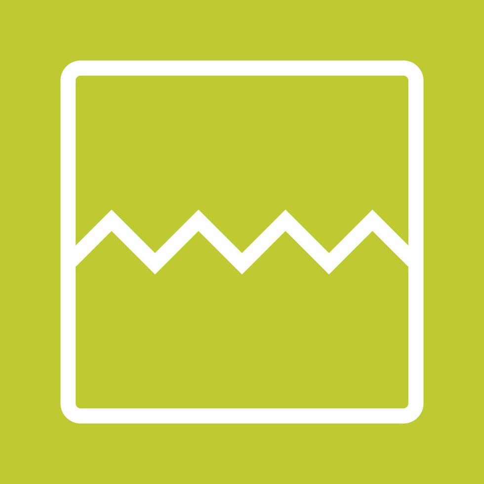 Broken Image Line Color Background Icon vector