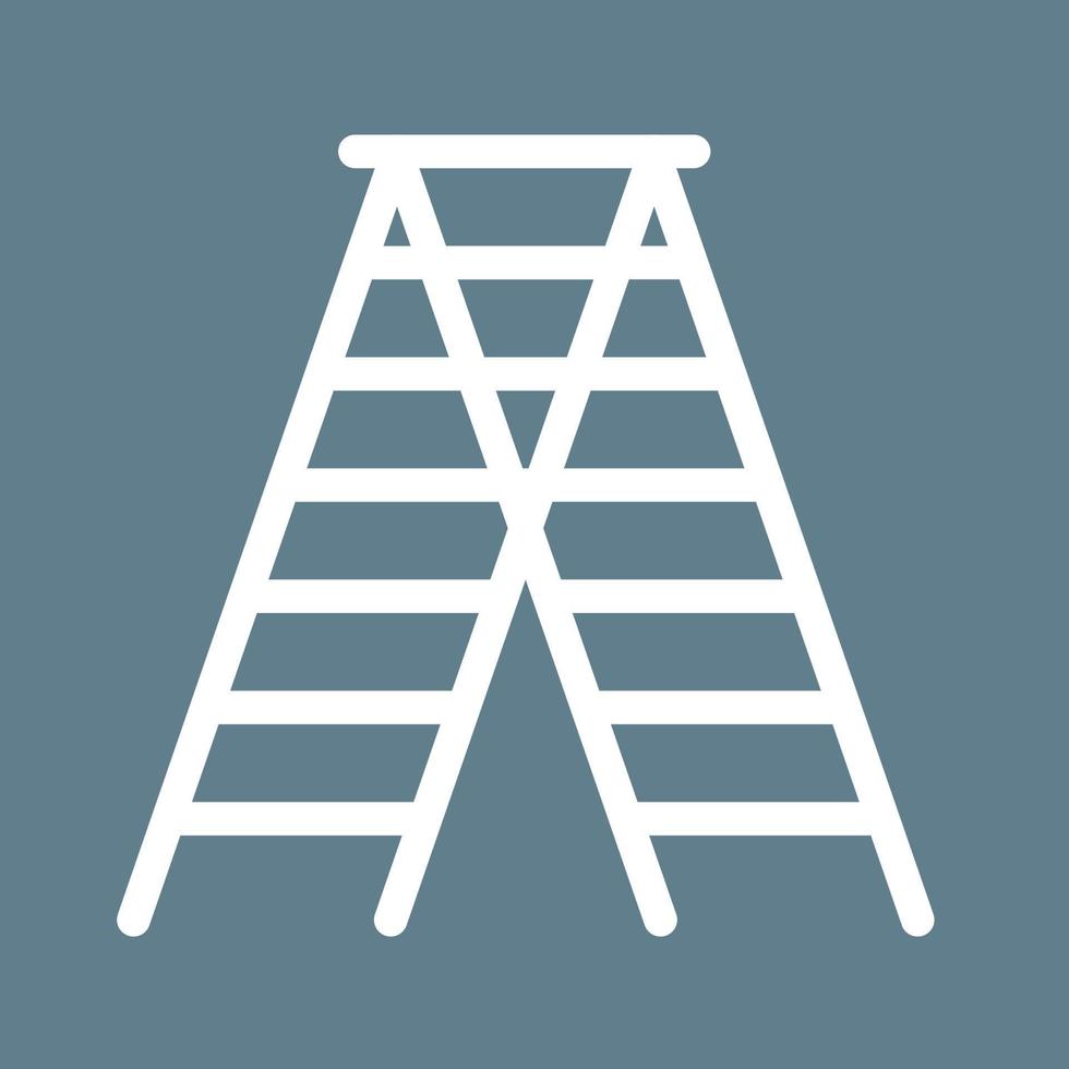 Ladder Line Color Background Icon vector