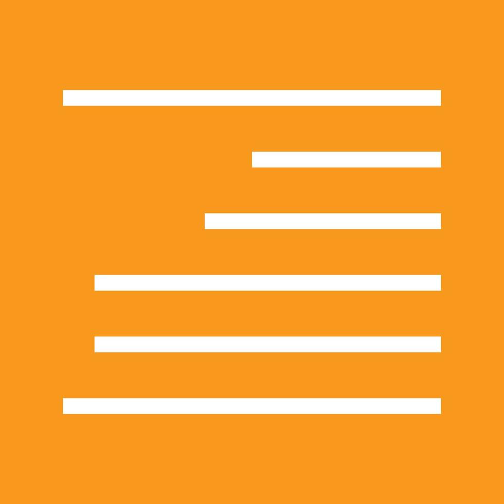 Right Align Line Color Background Icon 16666065 Vector Art at Vecteezy