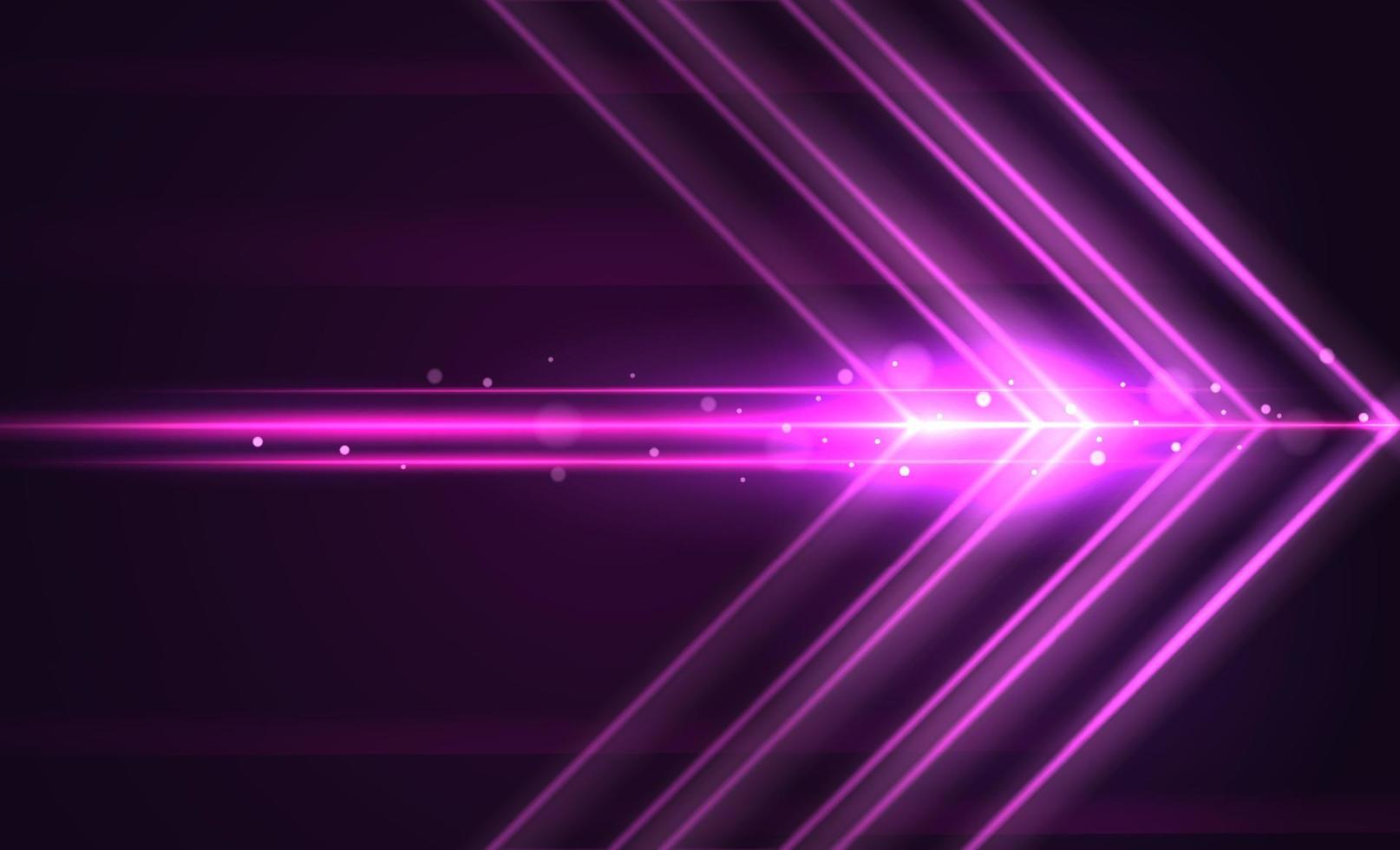 Abstract modern hight speed light arrow line technology effect. Modern abstract high speed motion. Colorful dynamic motion on a darkbackground. Vector illustration