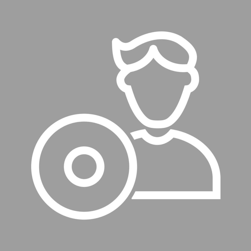 Software Engineer Line Color Background Icon vector