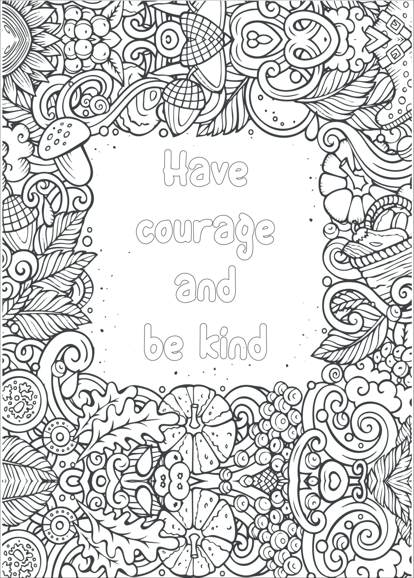Motivational Quotes Coloring Page 16668413