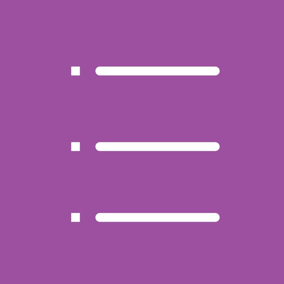 Bulleted list Line Color Background Icon vector