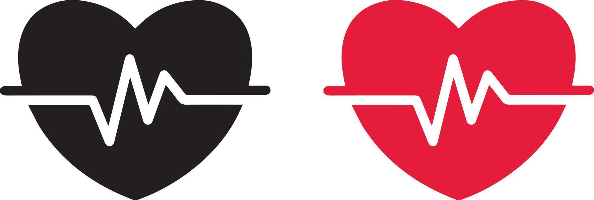 heart icon shape. Set of love symbols isolated design vector