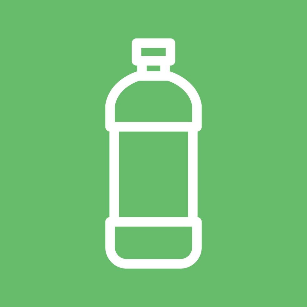 Detergent Bottle Line Color Background Icon vector