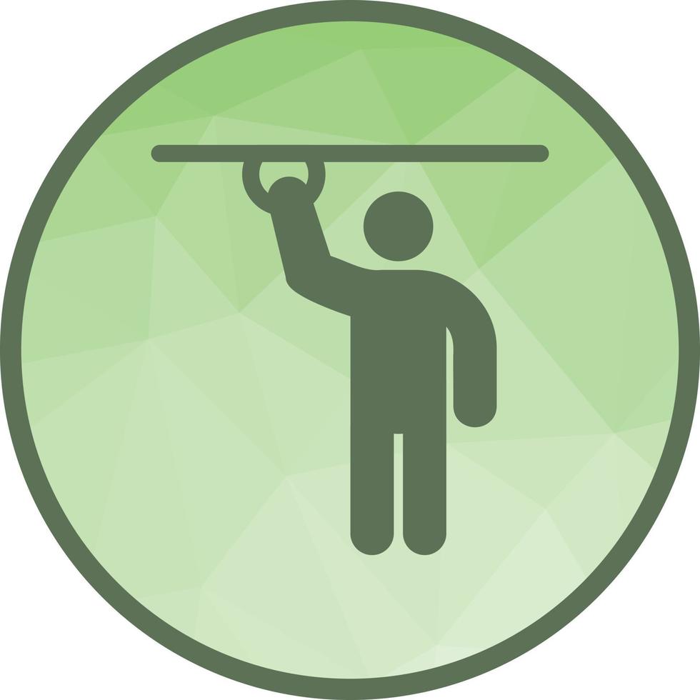 Public Transport Low Poly Background Icon vector