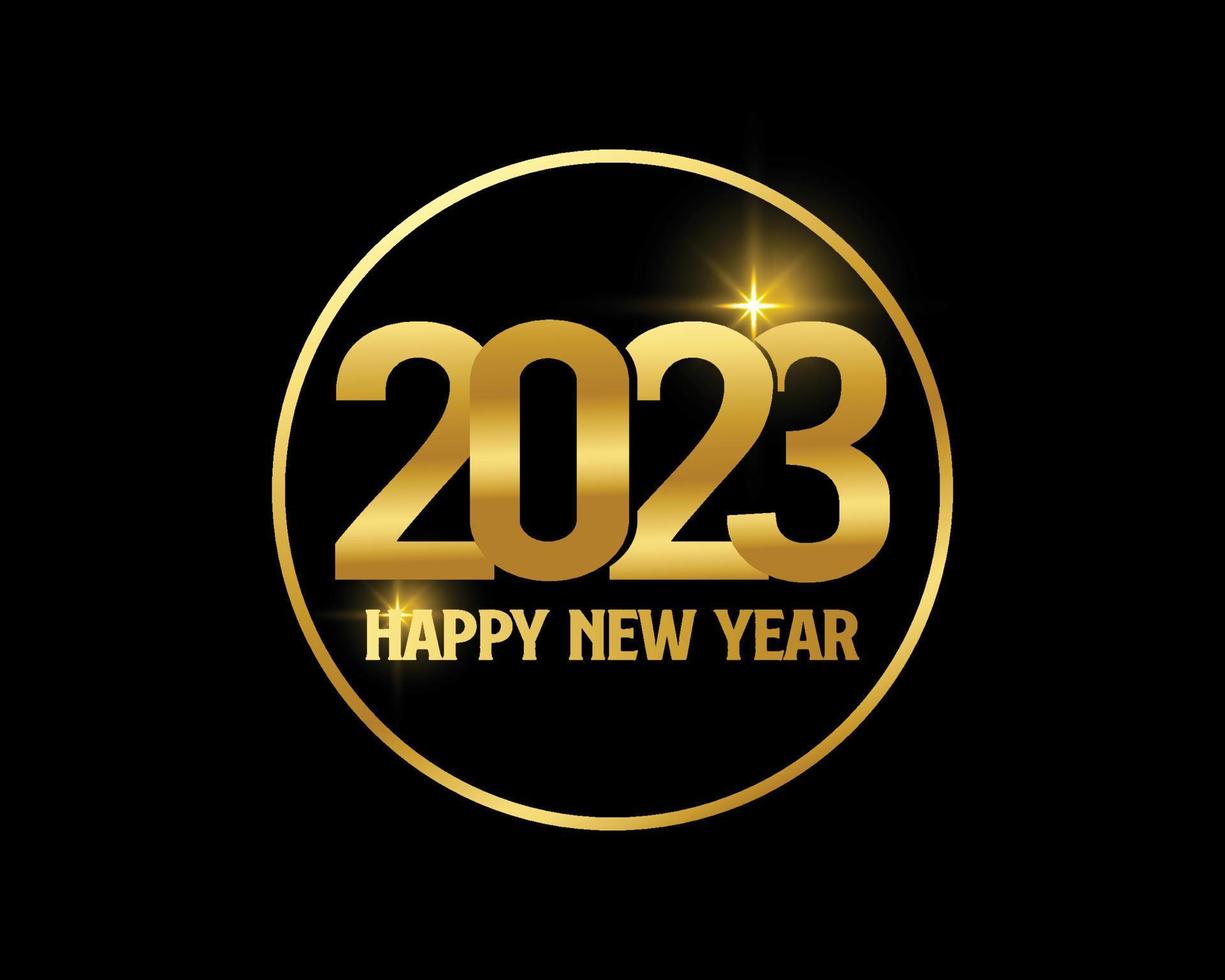 Happy New Year 2023, Happy new Year 2023, greeting cards Pro Vector