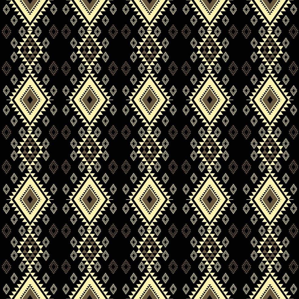 Geometric Ethnic pattern vector. African, American, Mexican, Western Aztec motif striped and bohemian pattern. designed for background,wallpaper,print, carpet,wrapping,tile,batik.vector illustratoin. vector