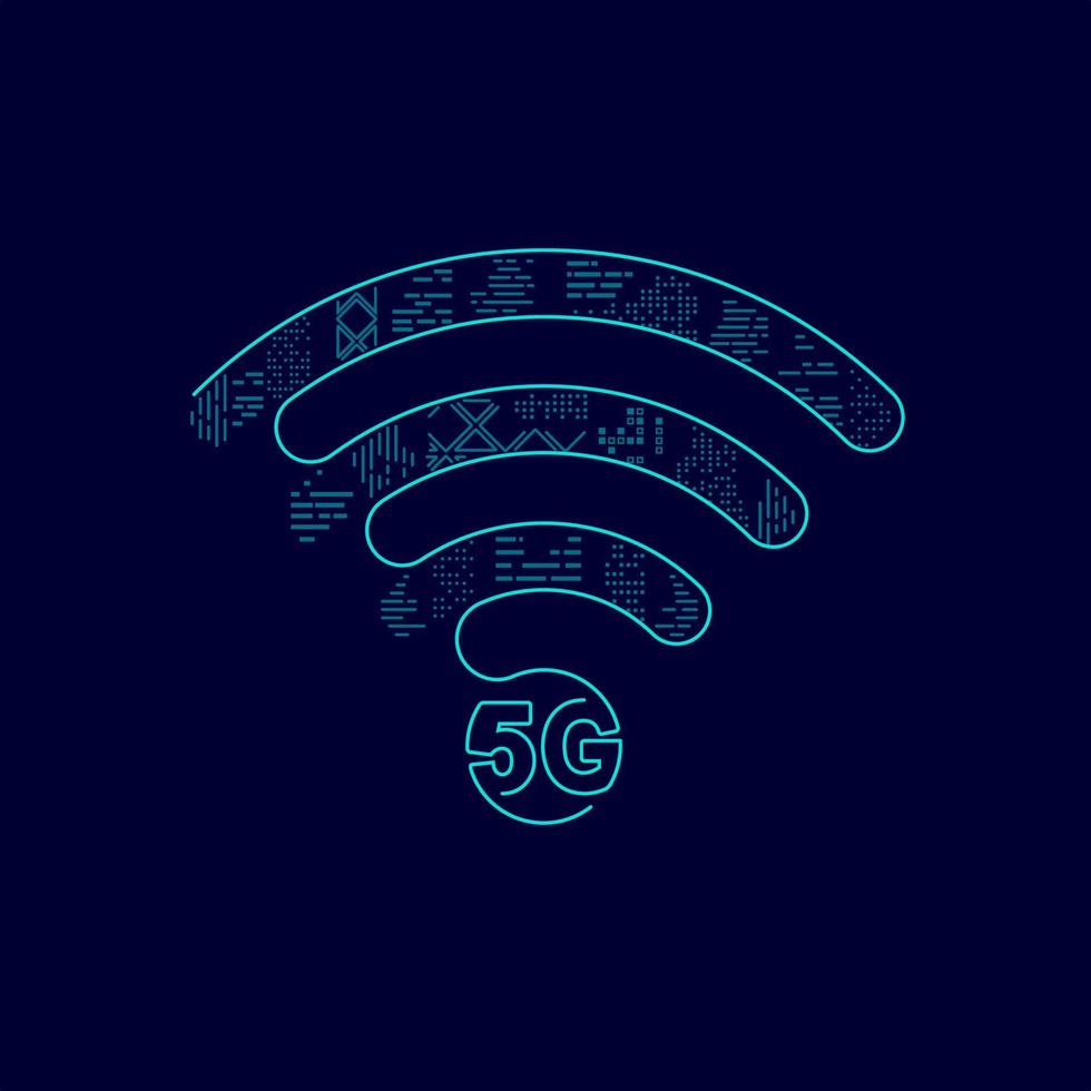 wifi city concept vector