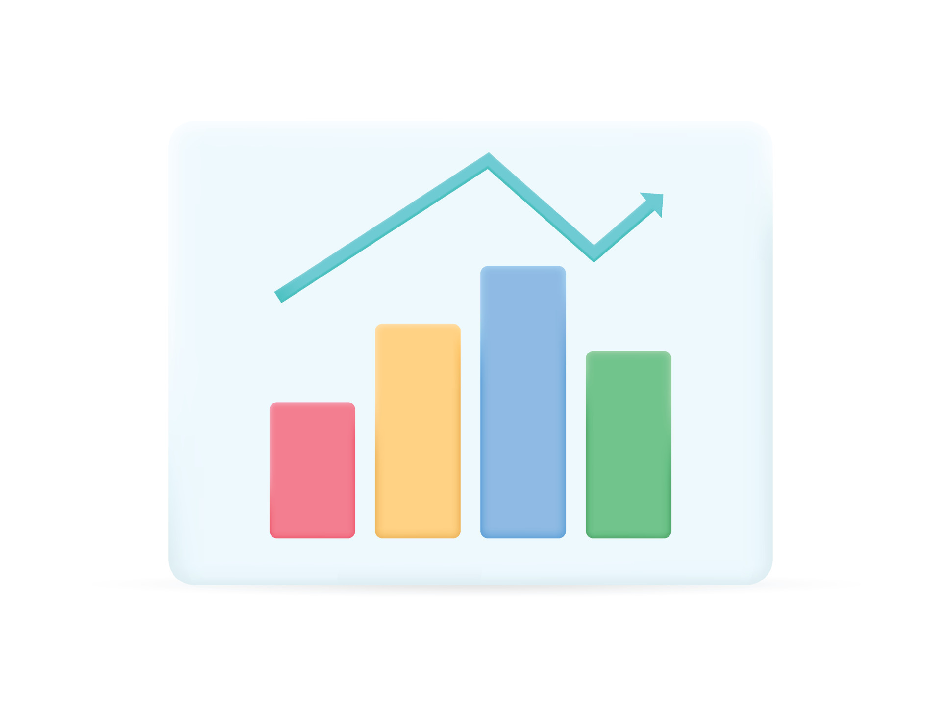 Dynamics Graphics Trade Arrow Exchange Price Chart Realistic 3d dynamics-graphics-trade-arrow-exchange-price-chart-realistic-3d