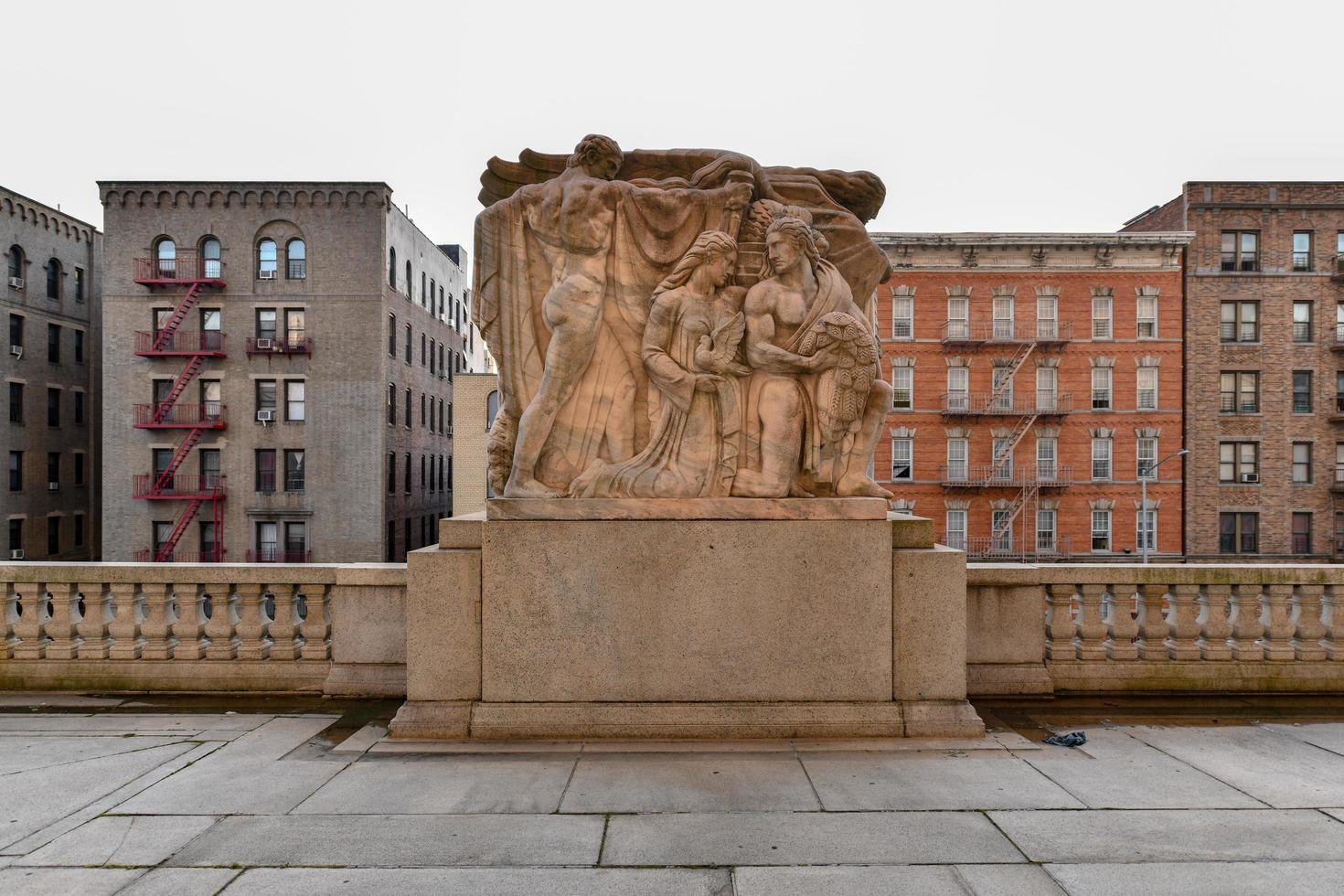 Bronx County Courthouse, also known as the Mario Merola Building, is a historic courthouse building located in the Concourse and Melrose neighborhoods of the Bronx in New York City, 2022 photo