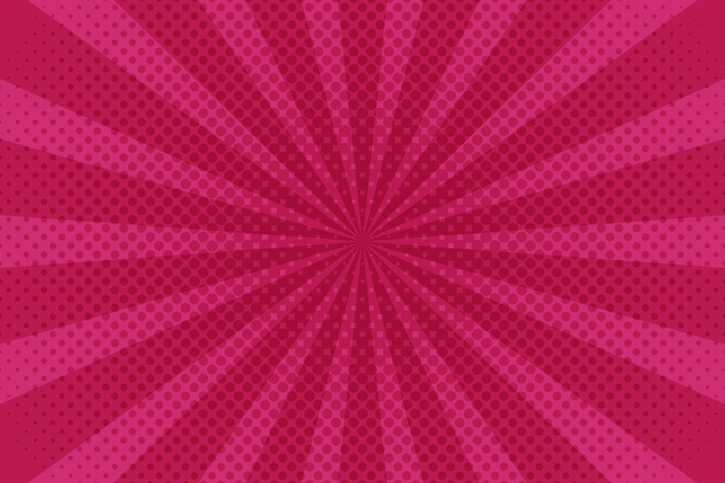 Pop art red background cartoon comic. Halftone pop art style retro. Vector illustration.