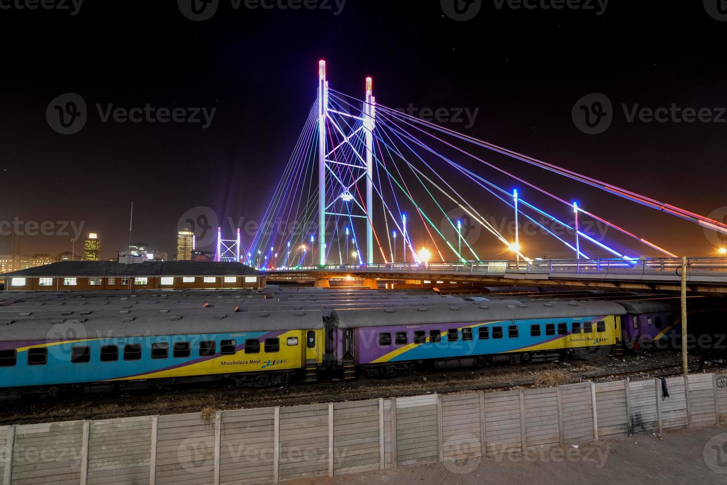 Nelson Mandela Bridge - Johannesburg, South Africa photo