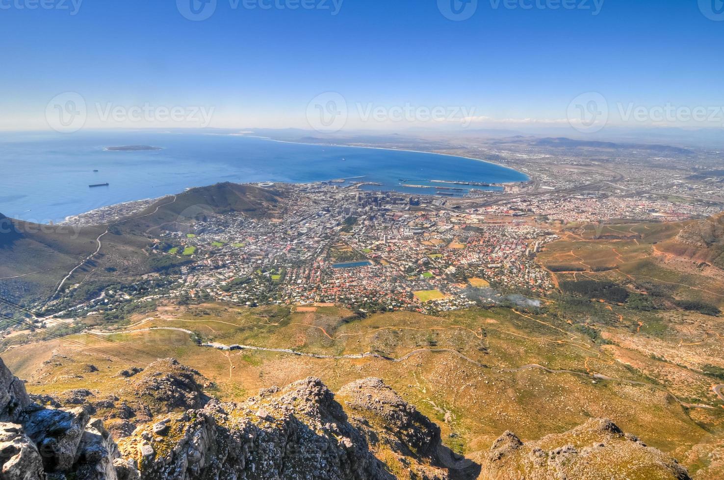 Table Mountain in Cape Town photo