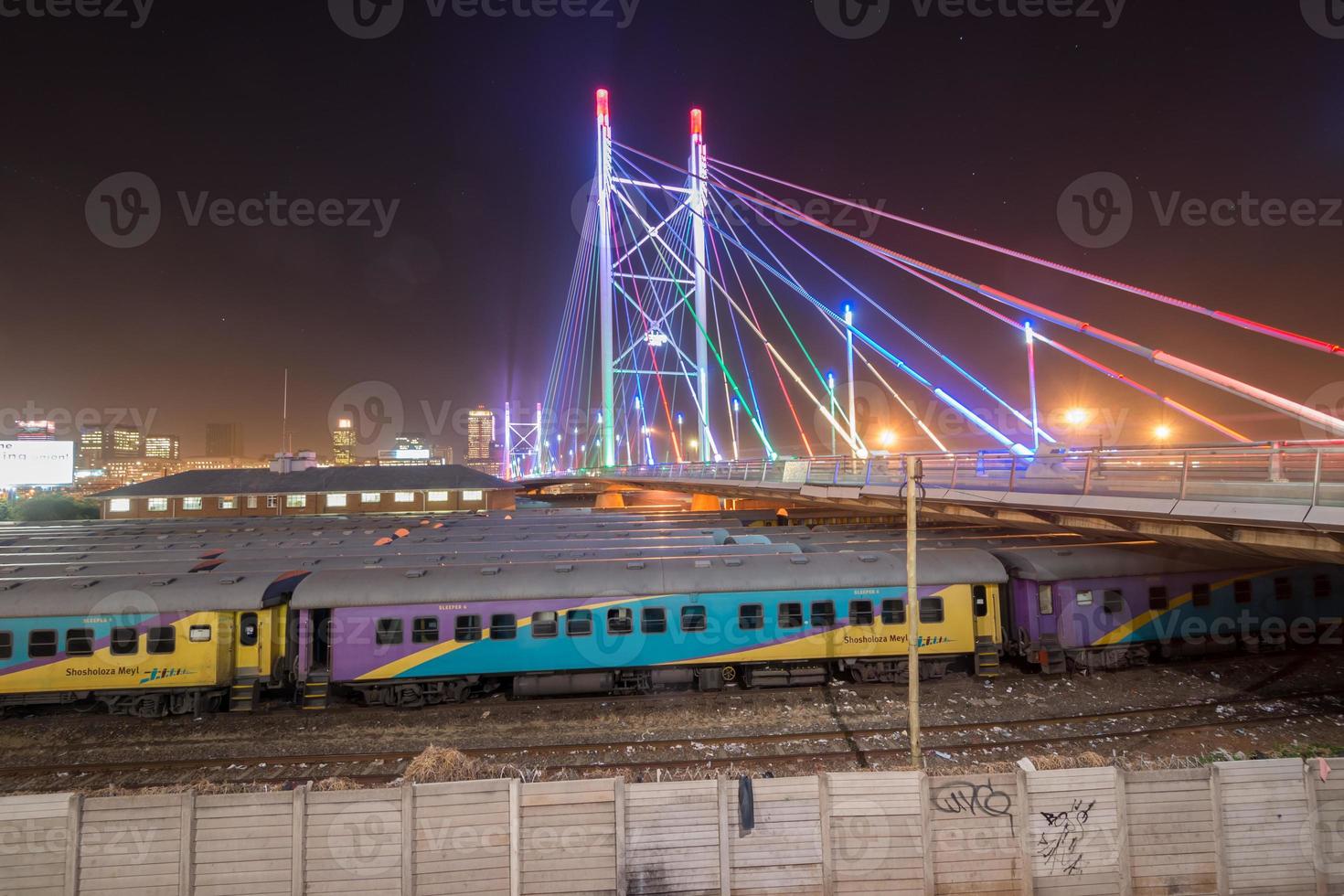 Nelson Mandela Bridge - Johannesburg, South Africa photo