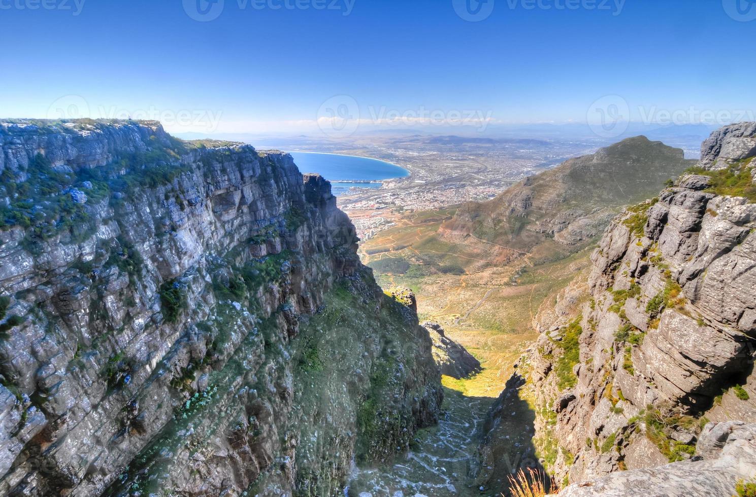 Table Mountain in Cape Town photo
