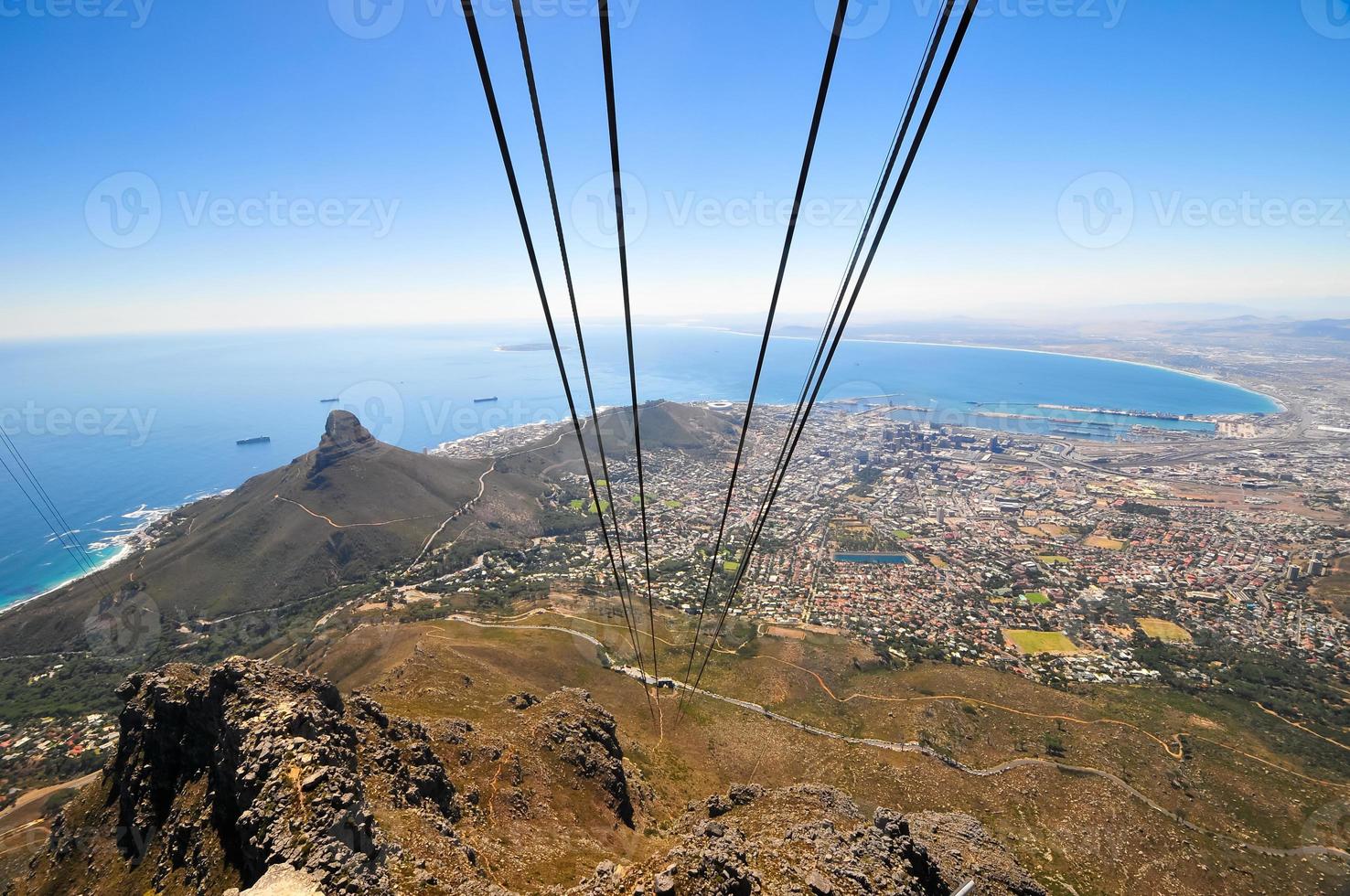 Table Mountain in Cape Town photo