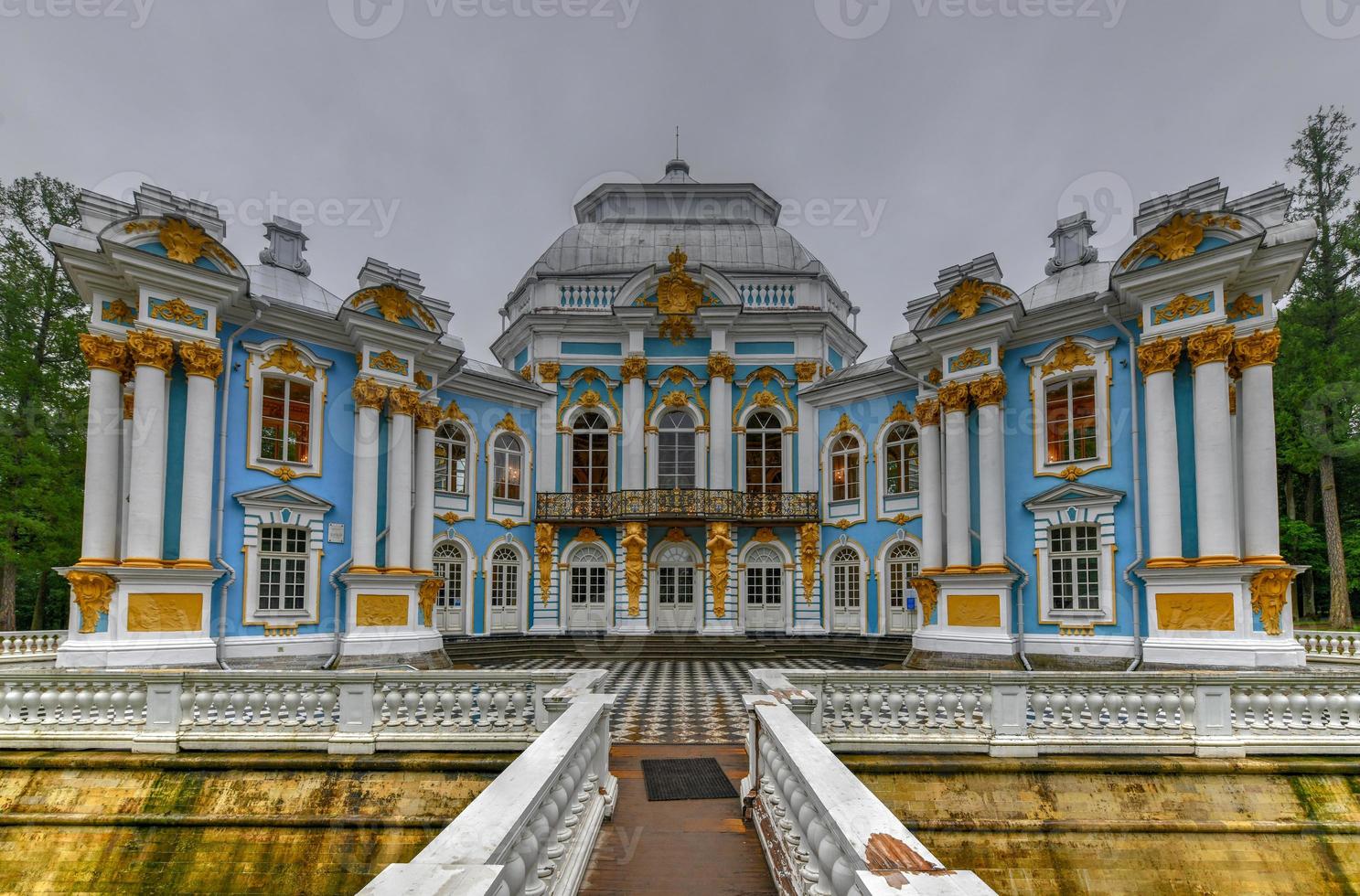 Hermitage Pavilion in Catherine Park in Tsarskoe Selo, St. Petersburg, Russia. photo