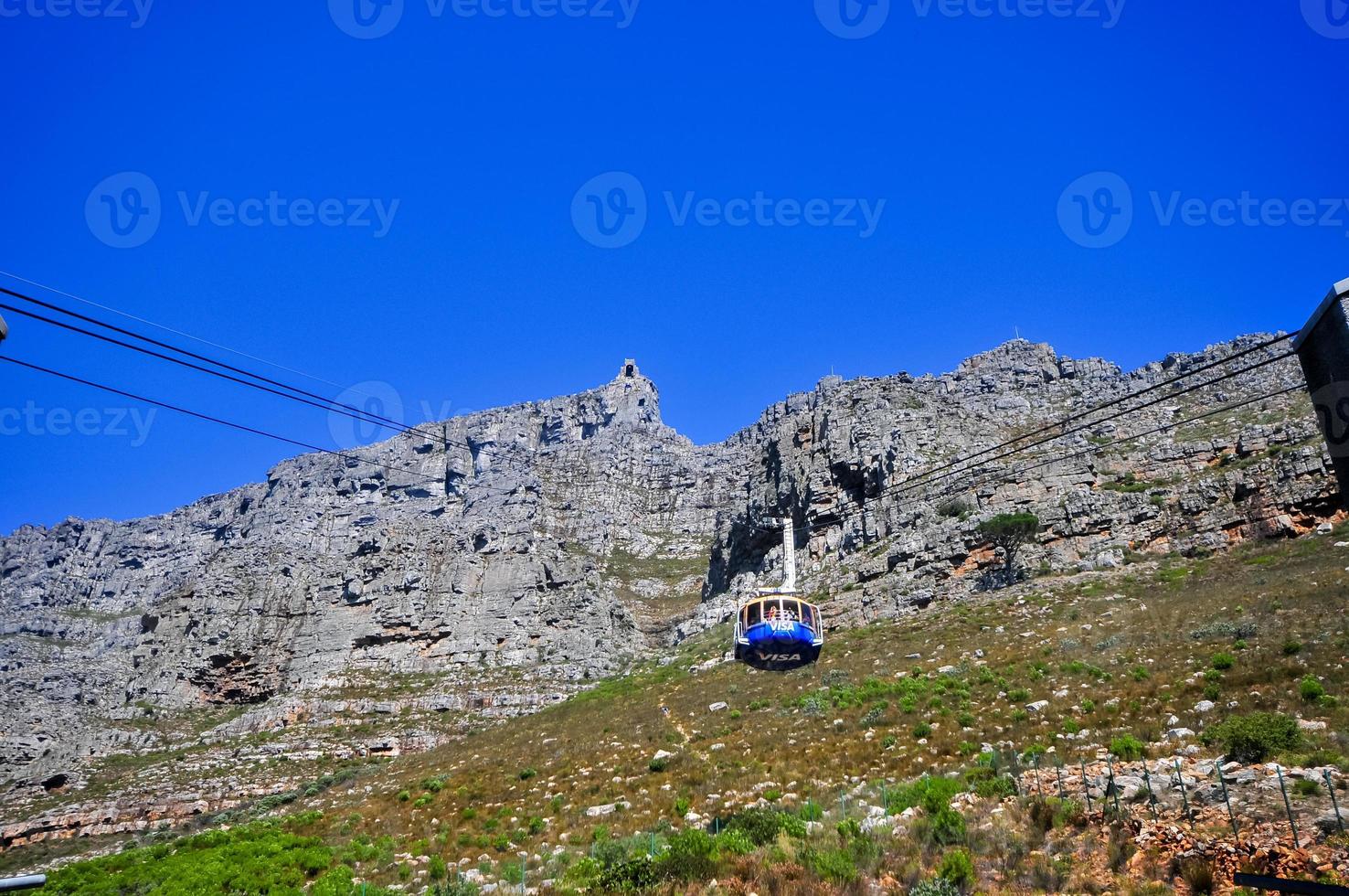Table Mountain in Cape Town photo