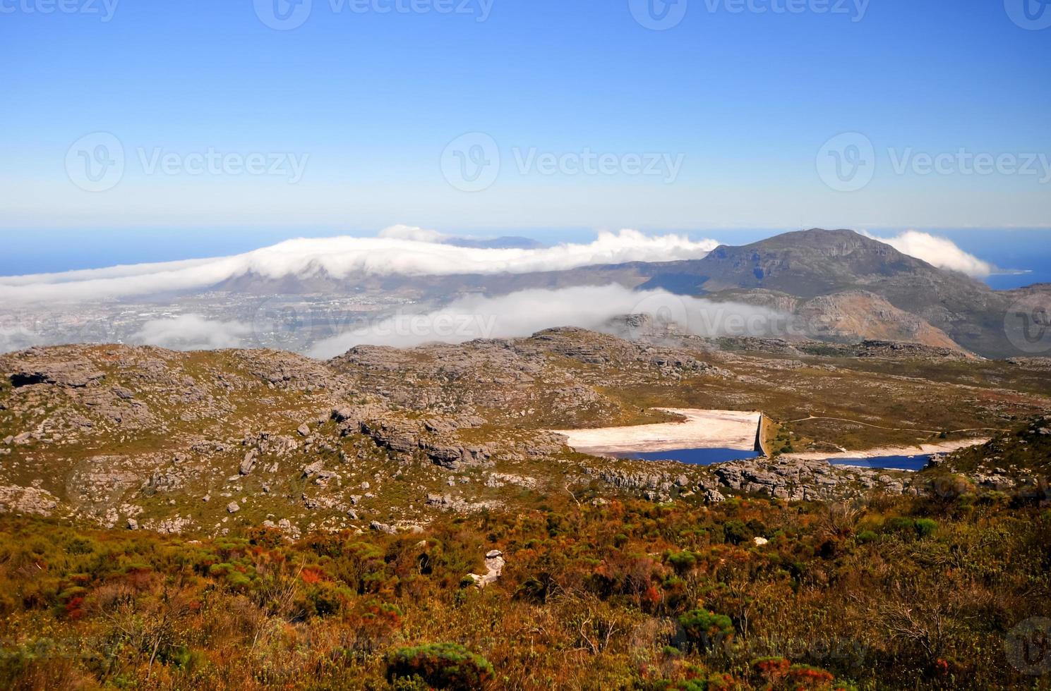 Table Mountain in Cape Town photo